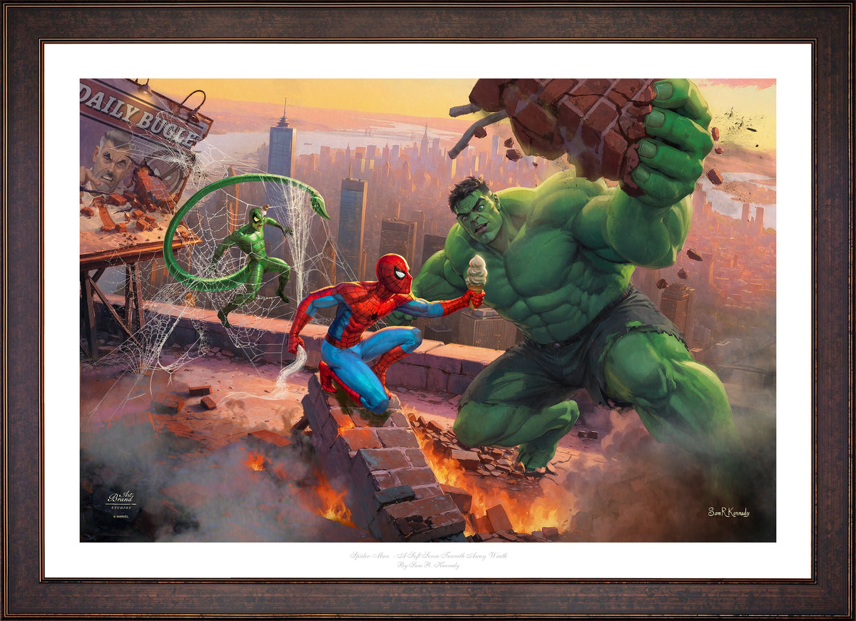 Spider-Man A Soft Serve Turneth Away Wrath - Limited Edition Paper