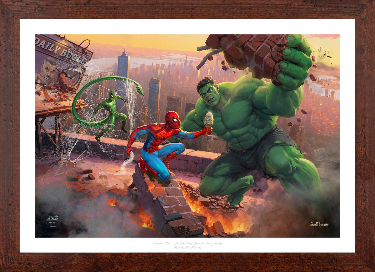 Spider-Man A Soft Serve Turneth Away Wrath - Limited Edition Paper