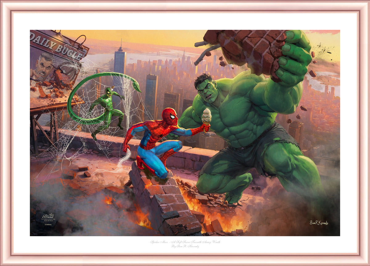 Spider-Man A Soft Serve Turneth Away Wrath - Limited Edition Paper