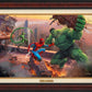Spider-Man A Soft Serve Turneth Away Wrath - Limited Edition Canvas