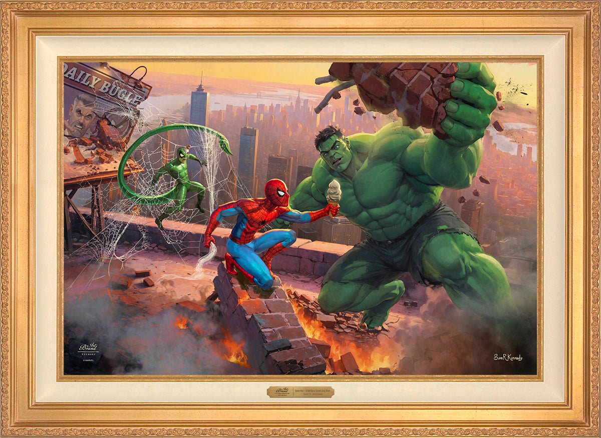 Spider-Man A Soft Serve Turneth Away Wrath - Limited Edition Canvas