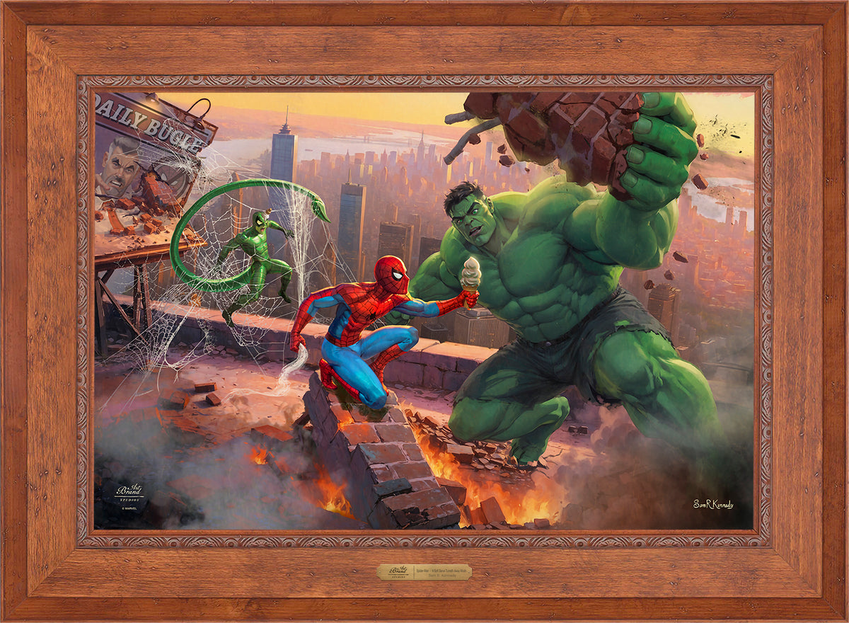 Spider-Man A Soft Serve Turneth Away Wrath - Limited Edition Canvas