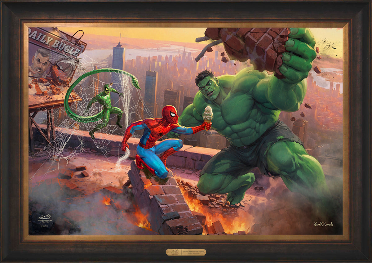 Spider-Man A Soft Serve Turneth Away Wrath - Limited Edition Canvas