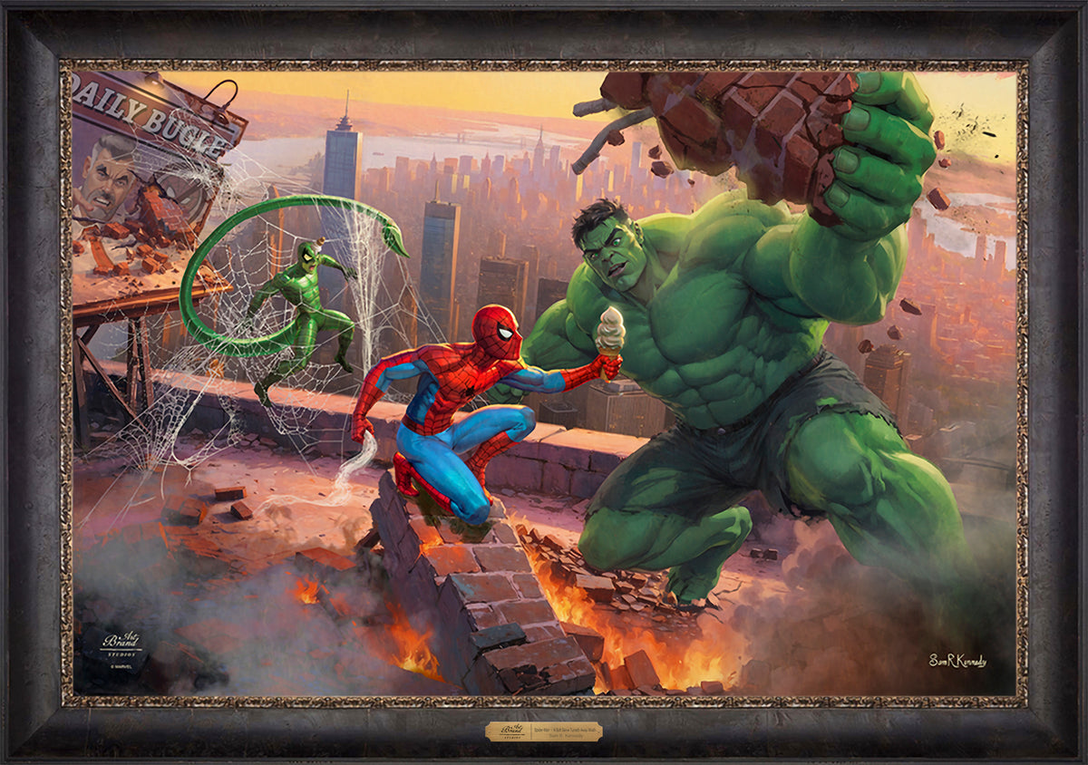 Spider-Man A Soft Serve Turneth Away Wrath - Limited Edition Canvas