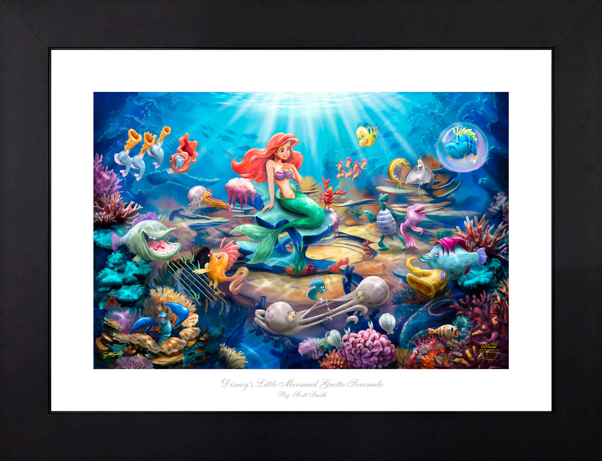 Disney's Little Mermaid Grotto Serenade - Limited Edition Paper