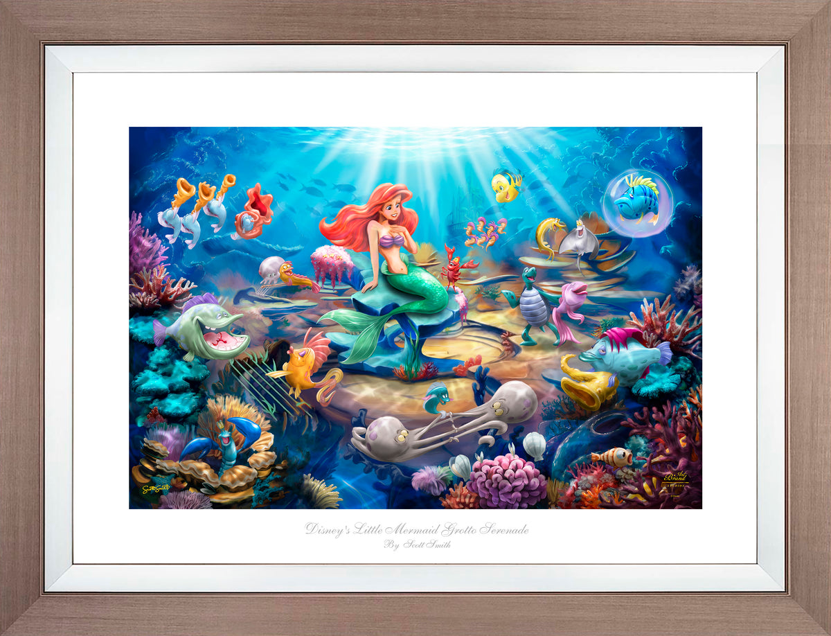 Disney's Little Mermaid Grotto Serenade - Limited Edition Paper
