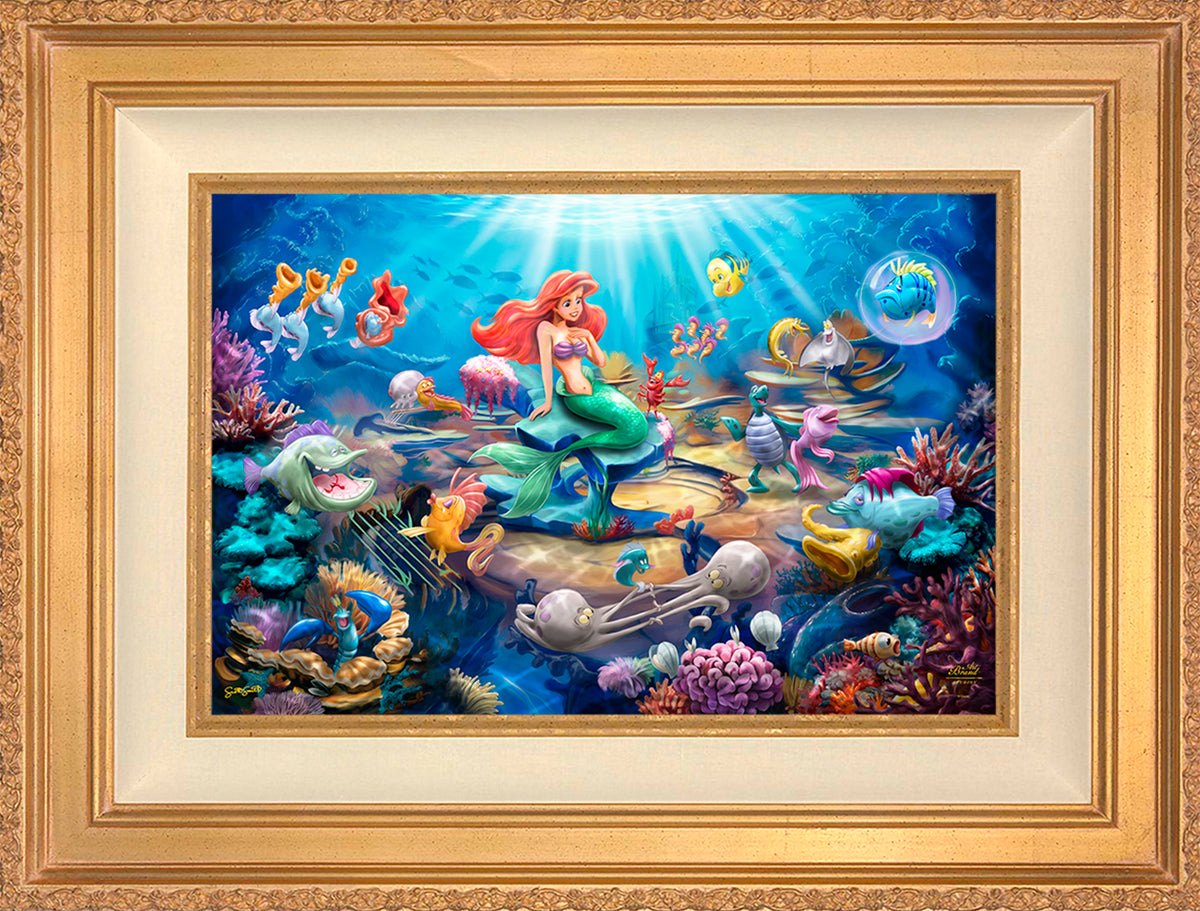 Disney's Little Mermaid Grotto Serenade - Jewel Edition Art