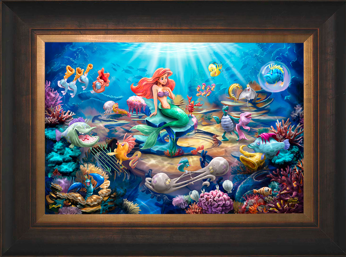 Disney's Little Mermaid Grotto Serenade - Jewel Edition Art
