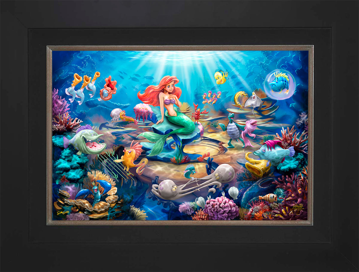 Disney's Little Mermaid Grotto Serenade - Jewel Edition Art