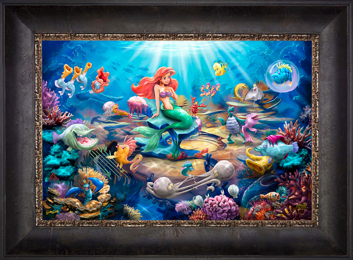 Disney's Little Mermaid Grotto Serenade - Jewel Edition Art