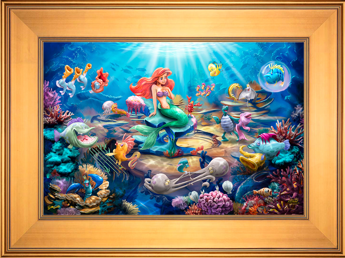 Disney's Little Mermaid Grotto Serenade - Jewel Edition Art