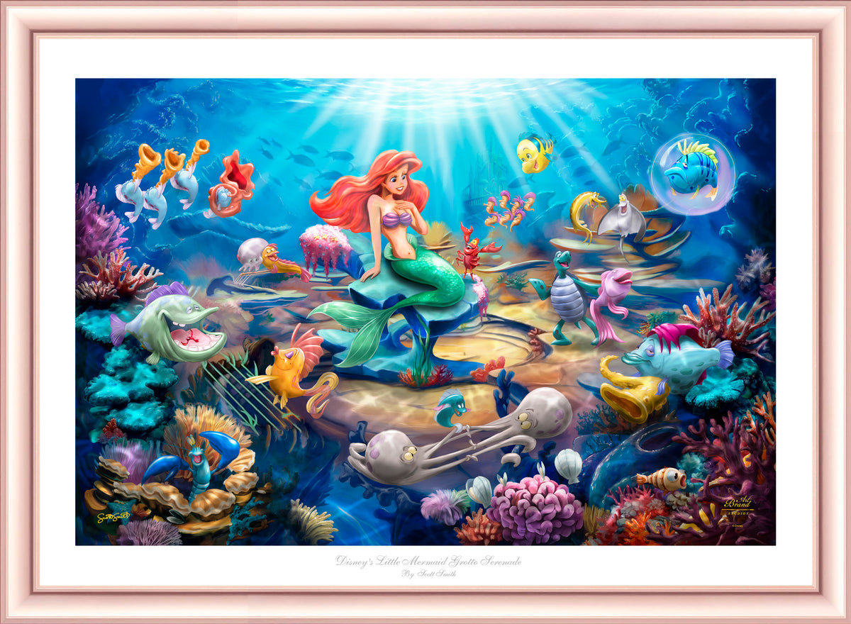 Disney's Little Mermaid Grotto Serenade - Limited Edition Paper