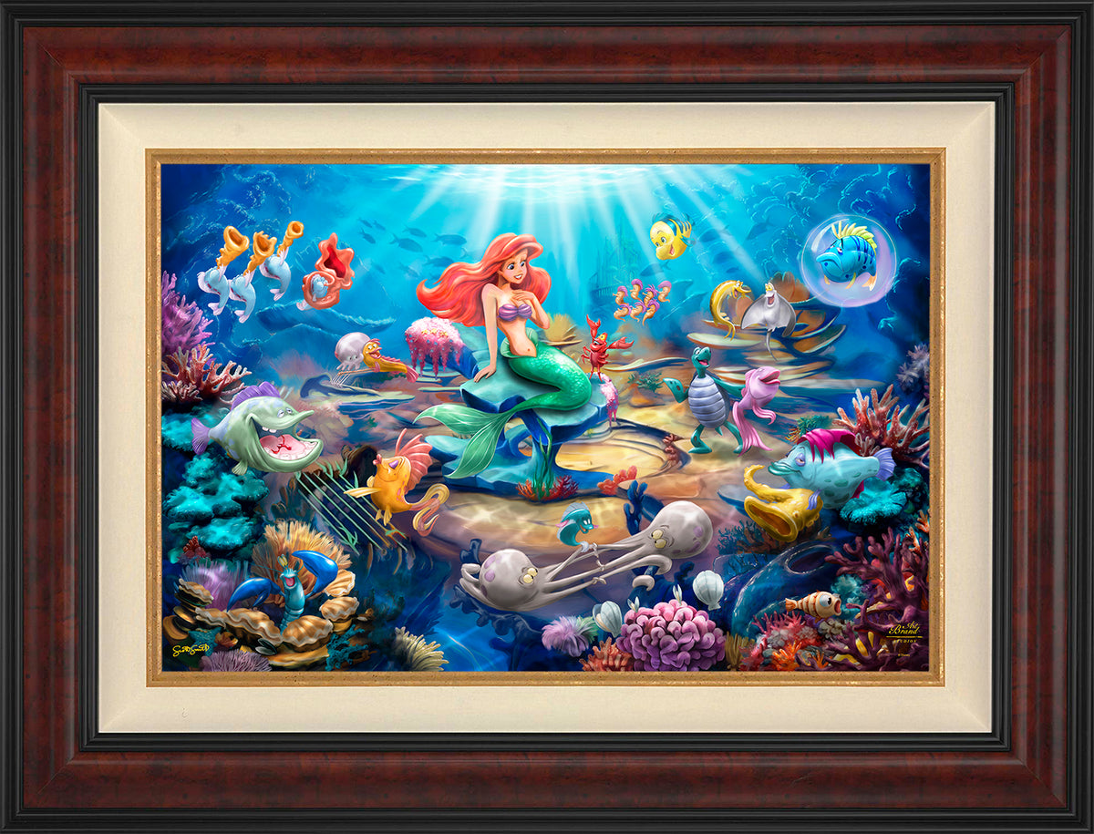 Disney's Little Mermaid Grotto Serenade - Jewel Edition Art