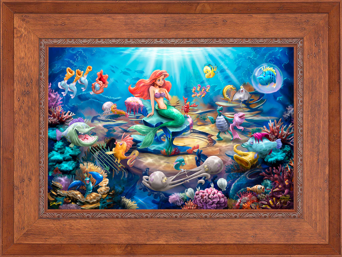 Disney's Little Mermaid Grotto Serenade - Jewel Edition Art