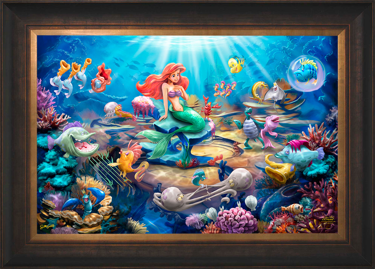 Disney's Little Mermaid Grotto Serenade - Jewel Edition Art