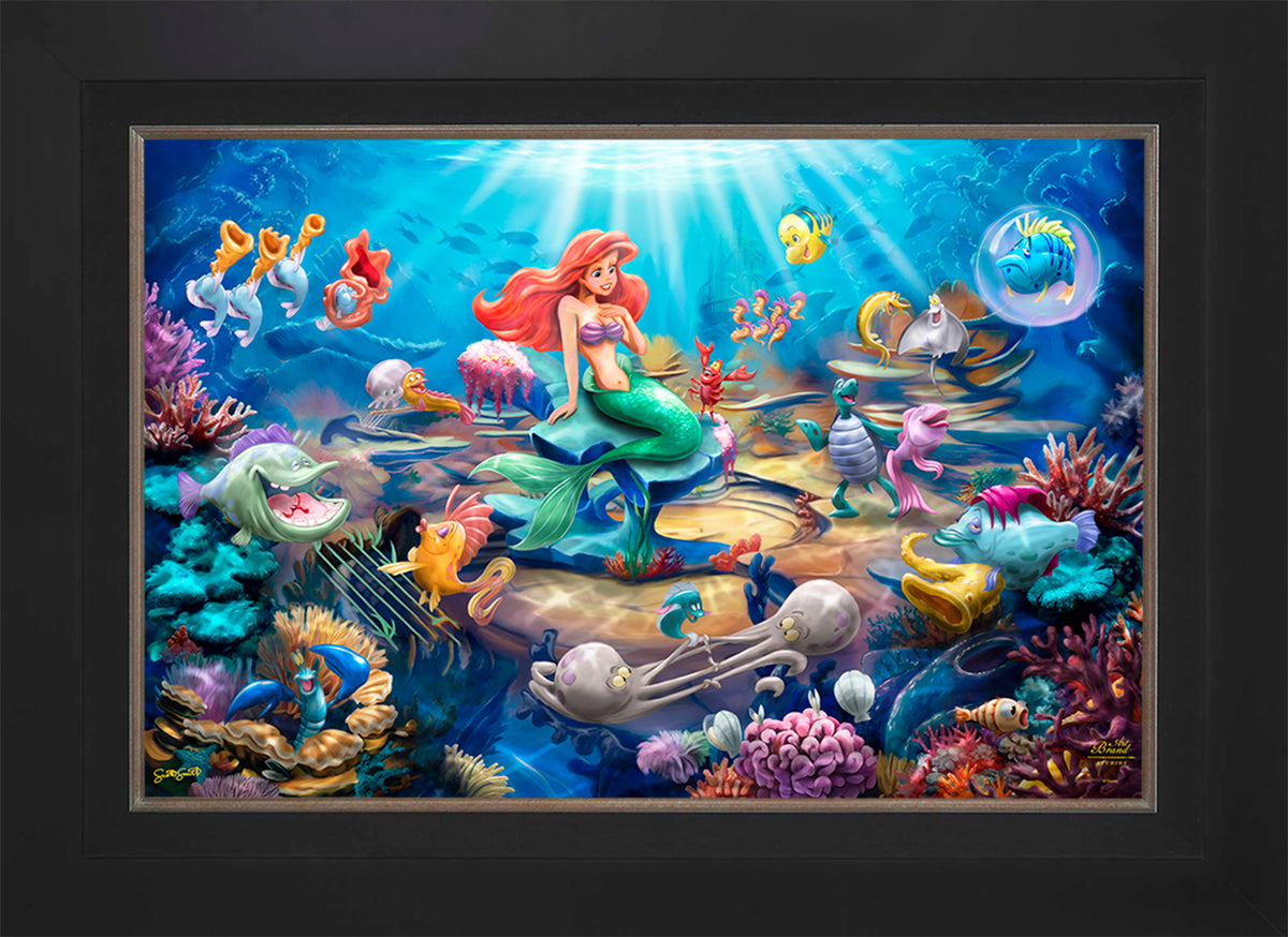 Disney's Little Mermaid Grotto Serenade - Jewel Edition Art