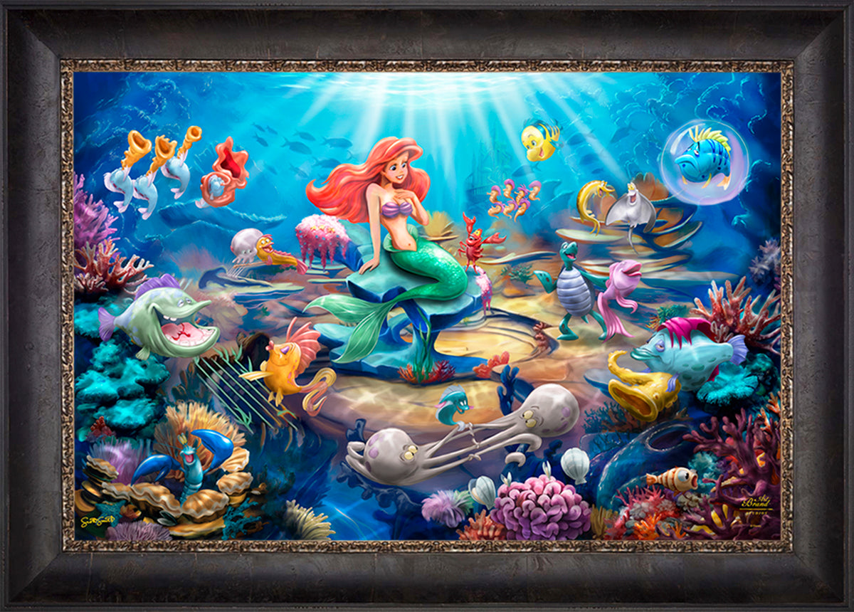 Disney's Little Mermaid Grotto Serenade - Jewel Edition Art