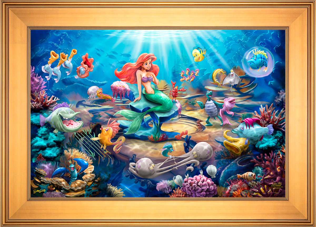 Disney's Little Mermaid Grotto Serenade - Jewel Edition Art