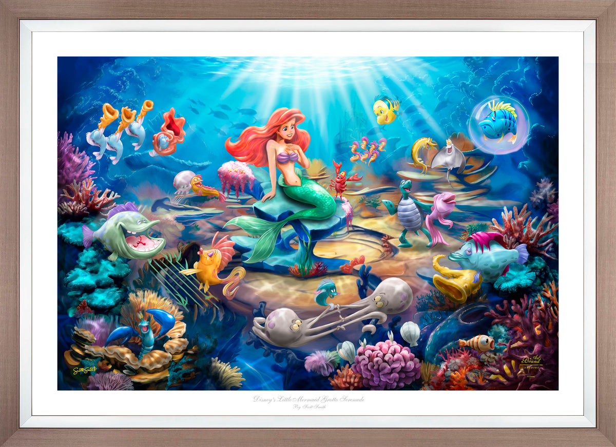 Disney's Little Mermaid Grotto Serenade - Limited Edition Paper
