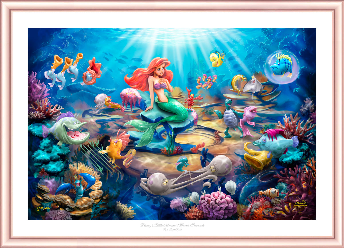 Disney's Little Mermaid Grotto Serenade - Limited Edition Paper