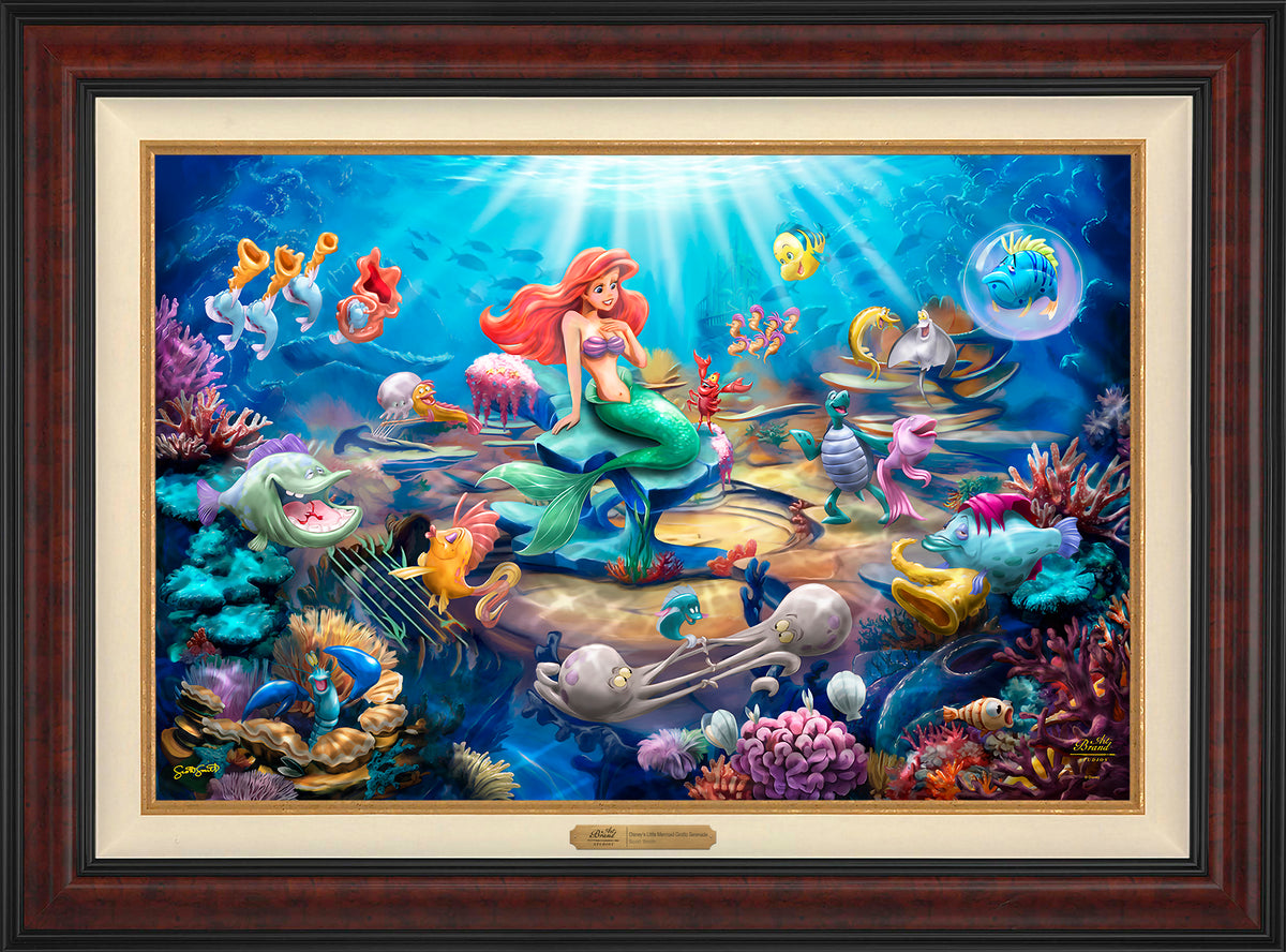 Disney's Little Mermaid Grotto Serenade - Limited Edition Paper