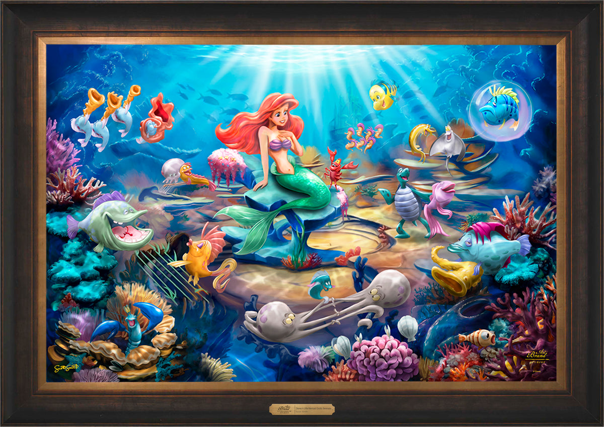 Disney's Little Mermaid Grotto Serenade - Limited Edition Paper