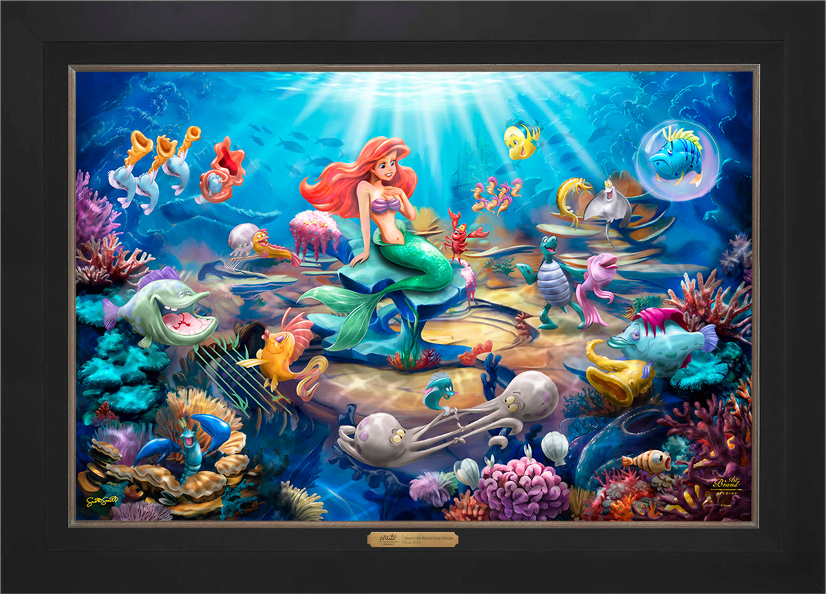 Disney's Little Mermaid Grotto Serenade - Limited Edition Paper
