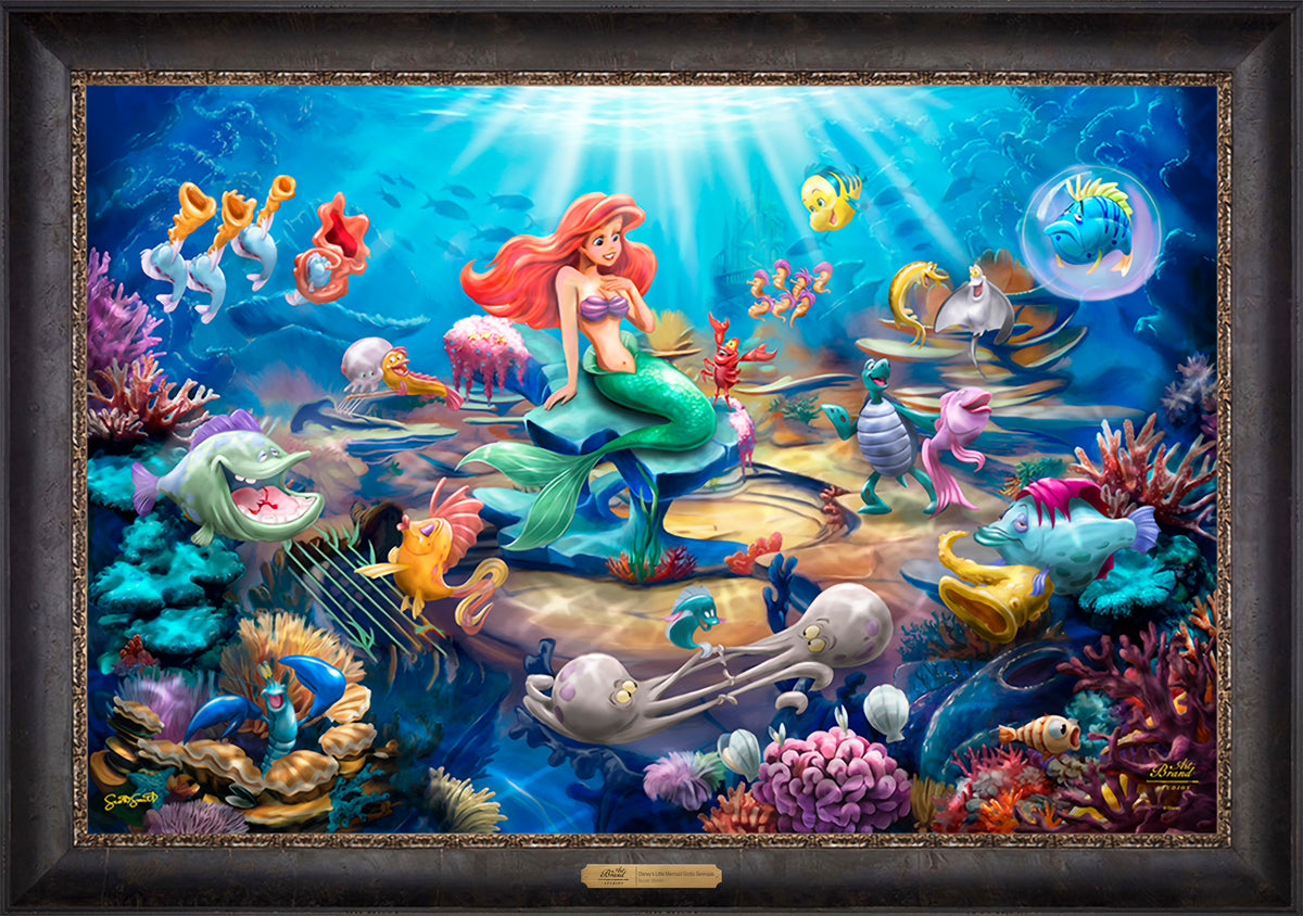 Disney's Little Mermaid Grotto Serenade - Limited Edition Paper