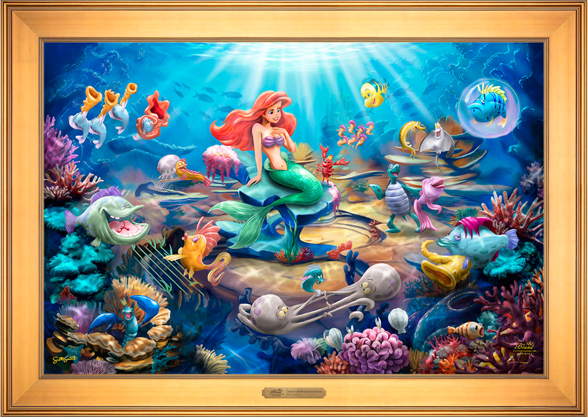 Disney's Little Mermaid Grotto Serenade - Limited Edition Paper
