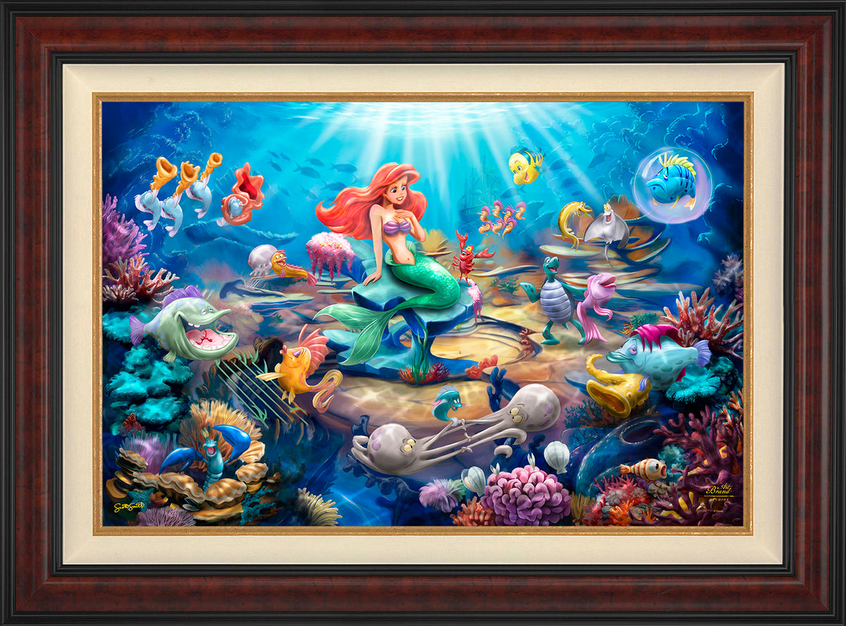 Disney's Little Mermaid Grotto Serenade - Jewel Edition Art