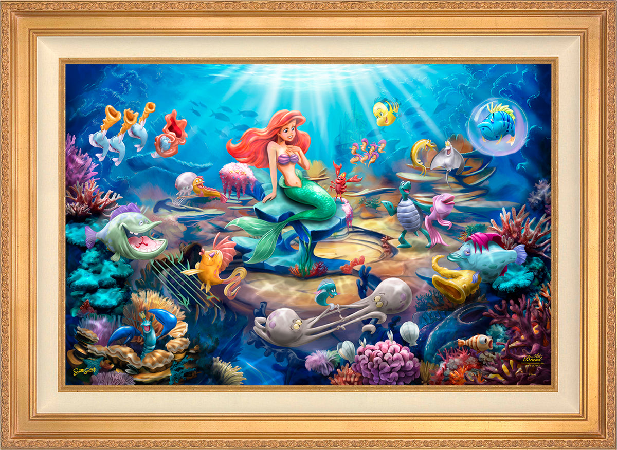 Disney's Little Mermaid Grotto Serenade - Jewel Edition Art