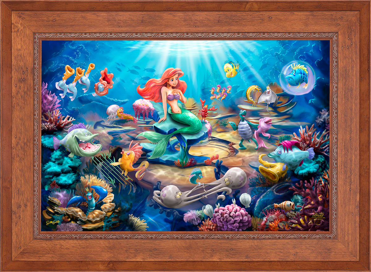 Disney's Little Mermaid Grotto Serenade - Jewel Edition Art