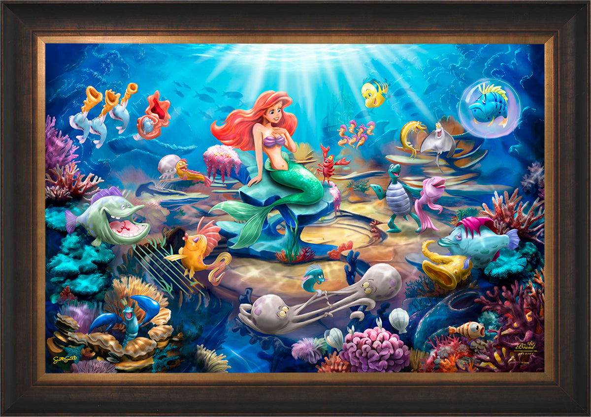 Disney's Little Mermaid Grotto Serenade - Jewel Edition Art