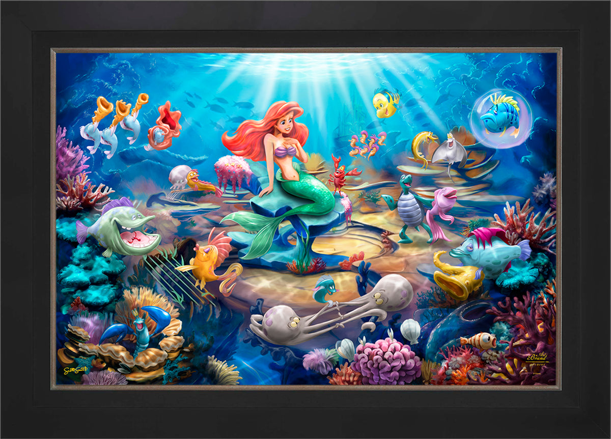 Disney's Little Mermaid Grotto Serenade - Jewel Edition Art