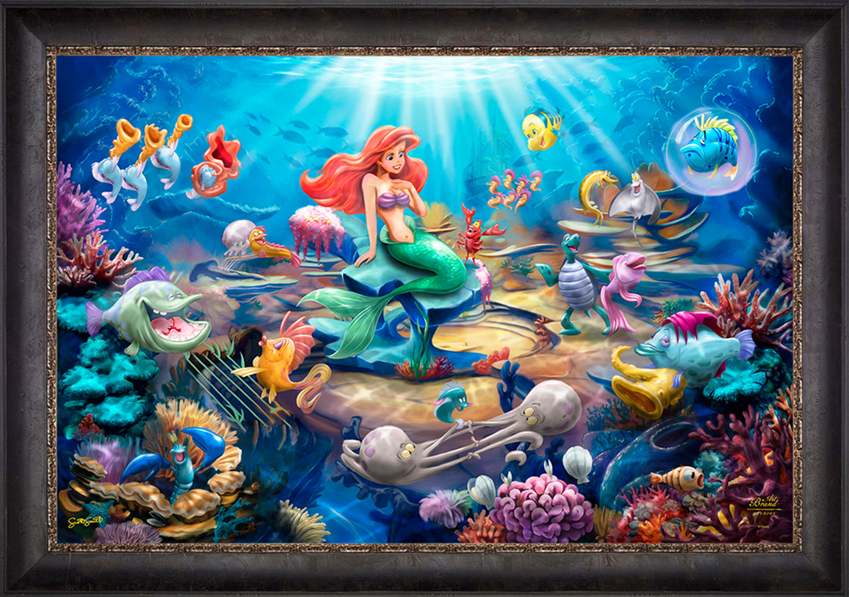 Disney's Little Mermaid Grotto Serenade - Jewel Edition Art