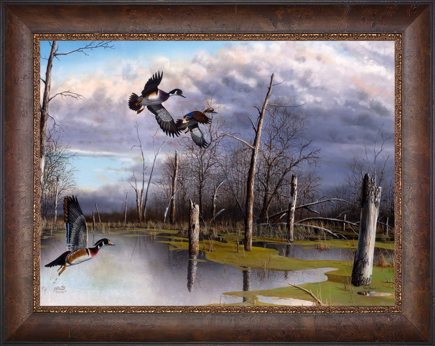 Backwater Woodies - Limited Edition Canvas