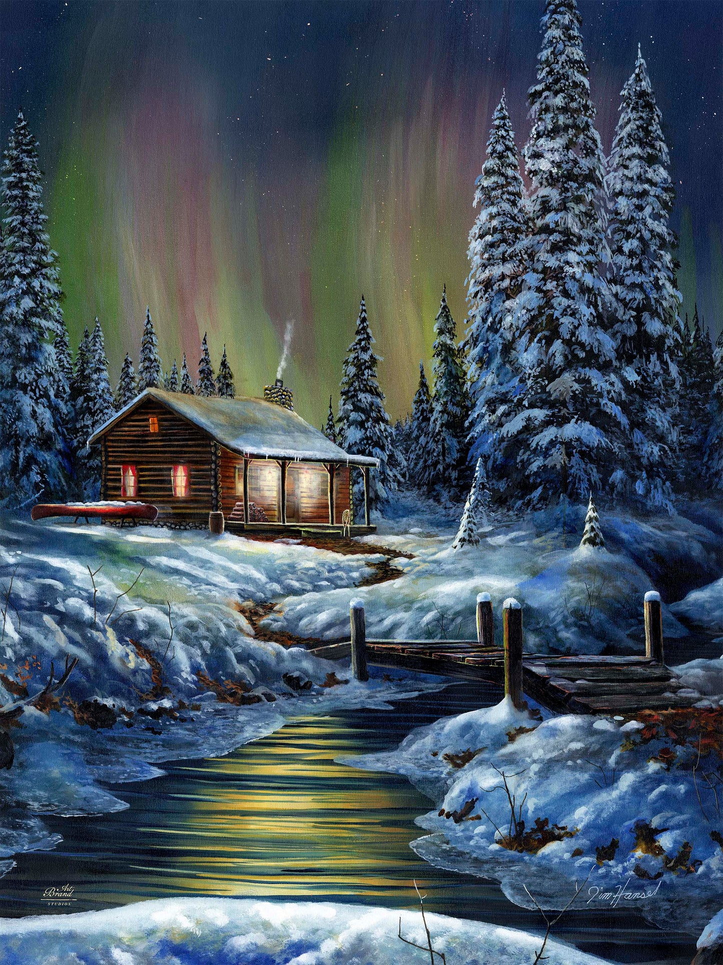 Fire and Ice - Limited Edition Canvas