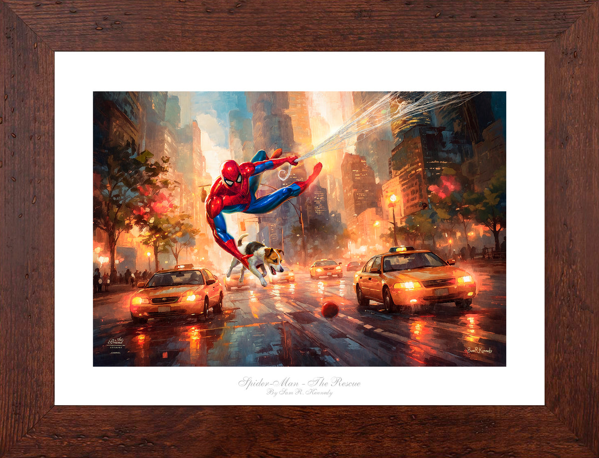 Spider-Man The Rescue - Limited Edition Paper