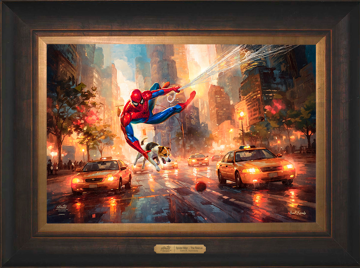 Spider-Man The Rescue - Limited Edition Canvas