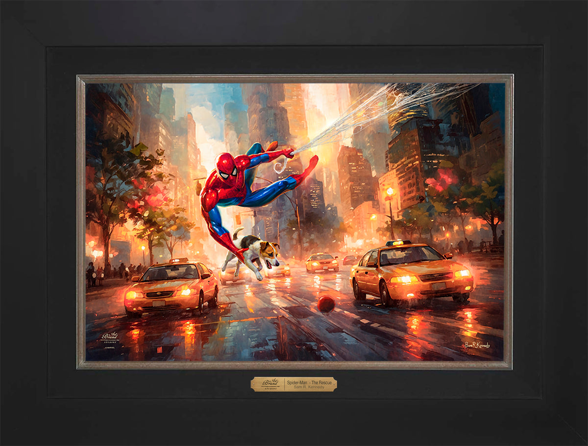 Spider-Man The Rescue - Limited Edition Canvas