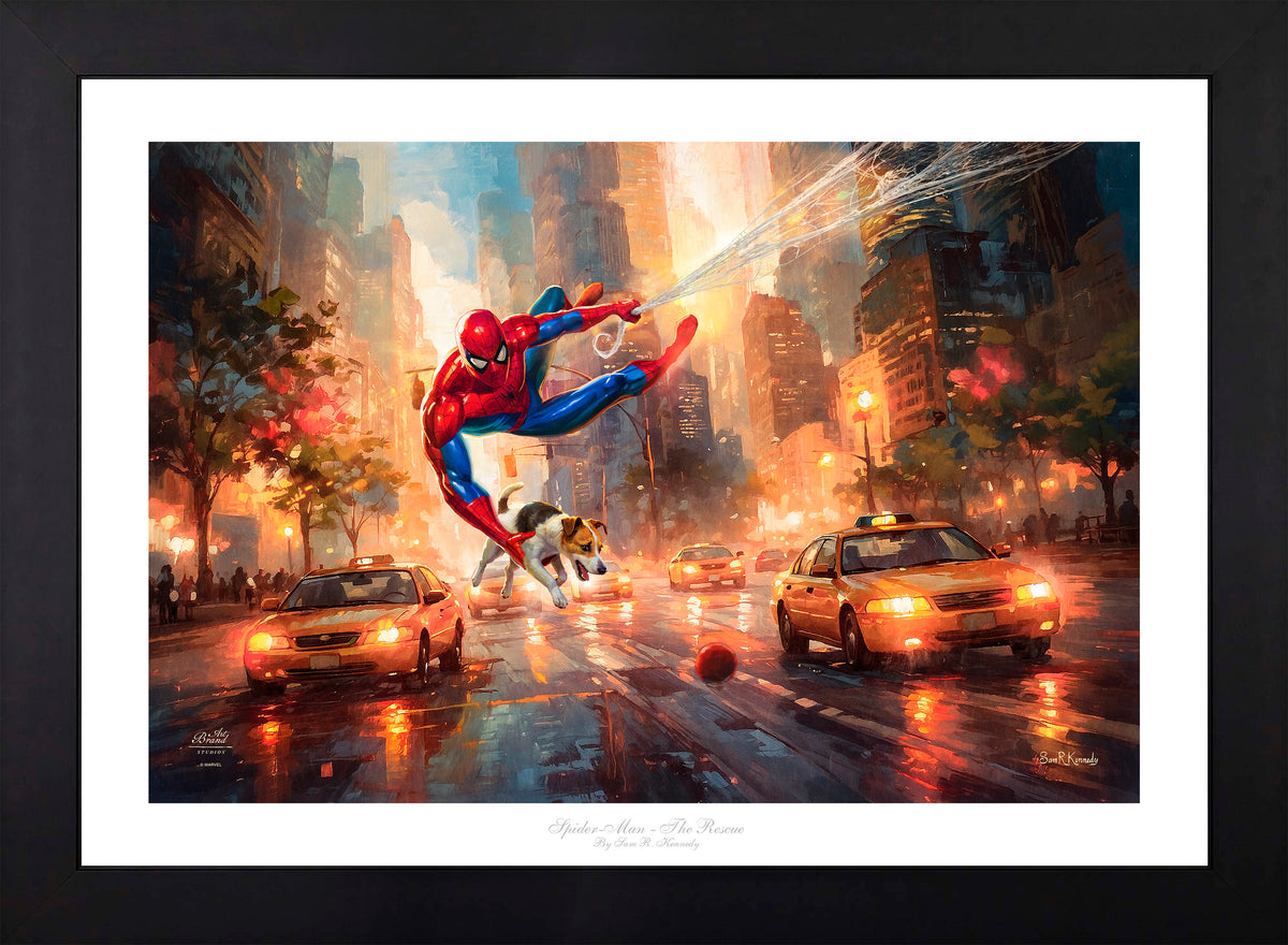 Spider-Man The Rescue - Limited Edition Paper