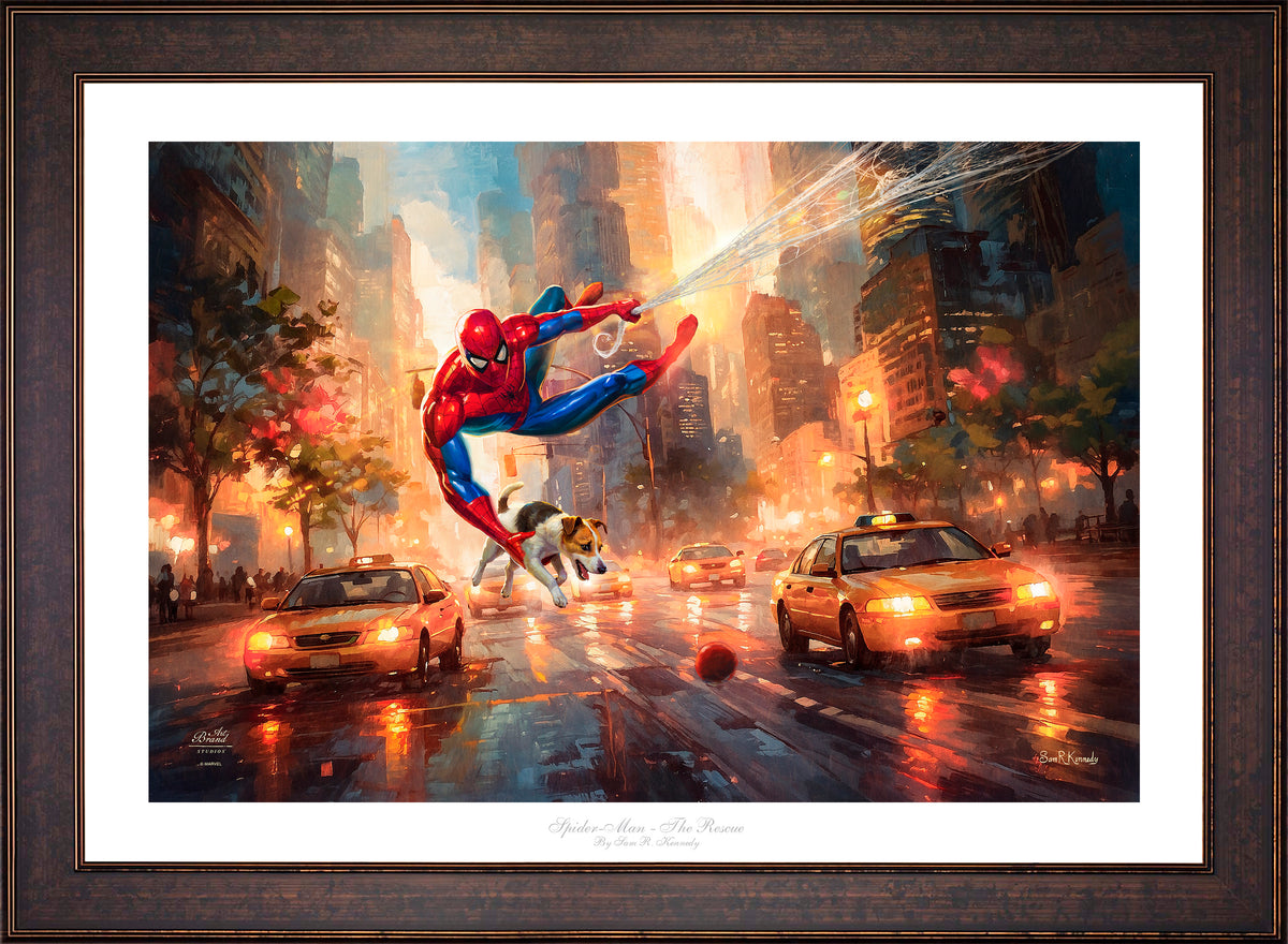 Spider-Man The Rescue - Limited Edition Paper