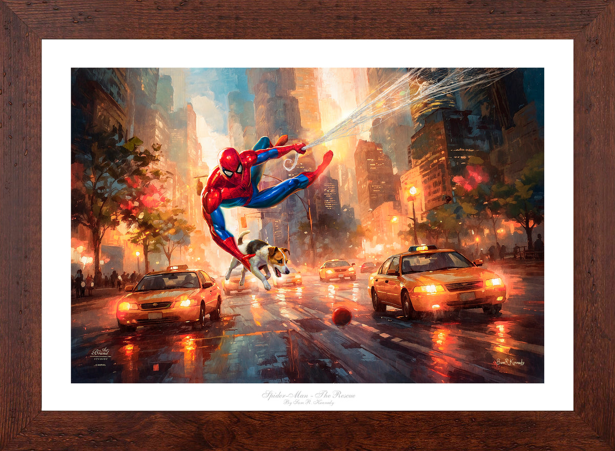 Spider-Man The Rescue - Limited Edition Paper