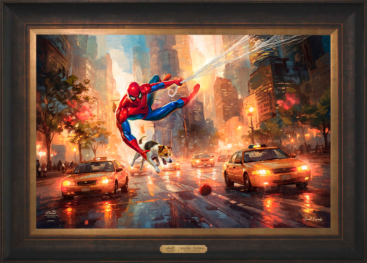 Spider-Man The Rescue - Limited Edition Canvas
