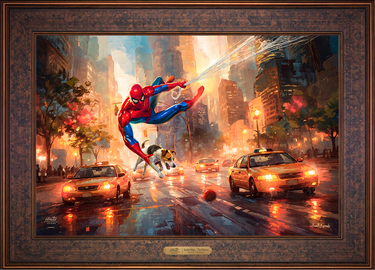 Spider-Man The Rescue - Limited Edition Canvas