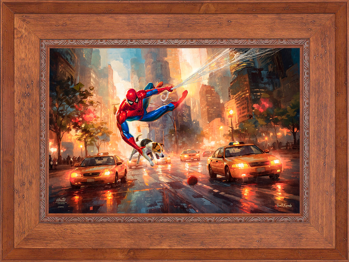 Spider-Man The Rescue - Jewel Edition Canvas