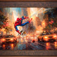 Spider-Man The Rescue - Jewel Edition Canvas