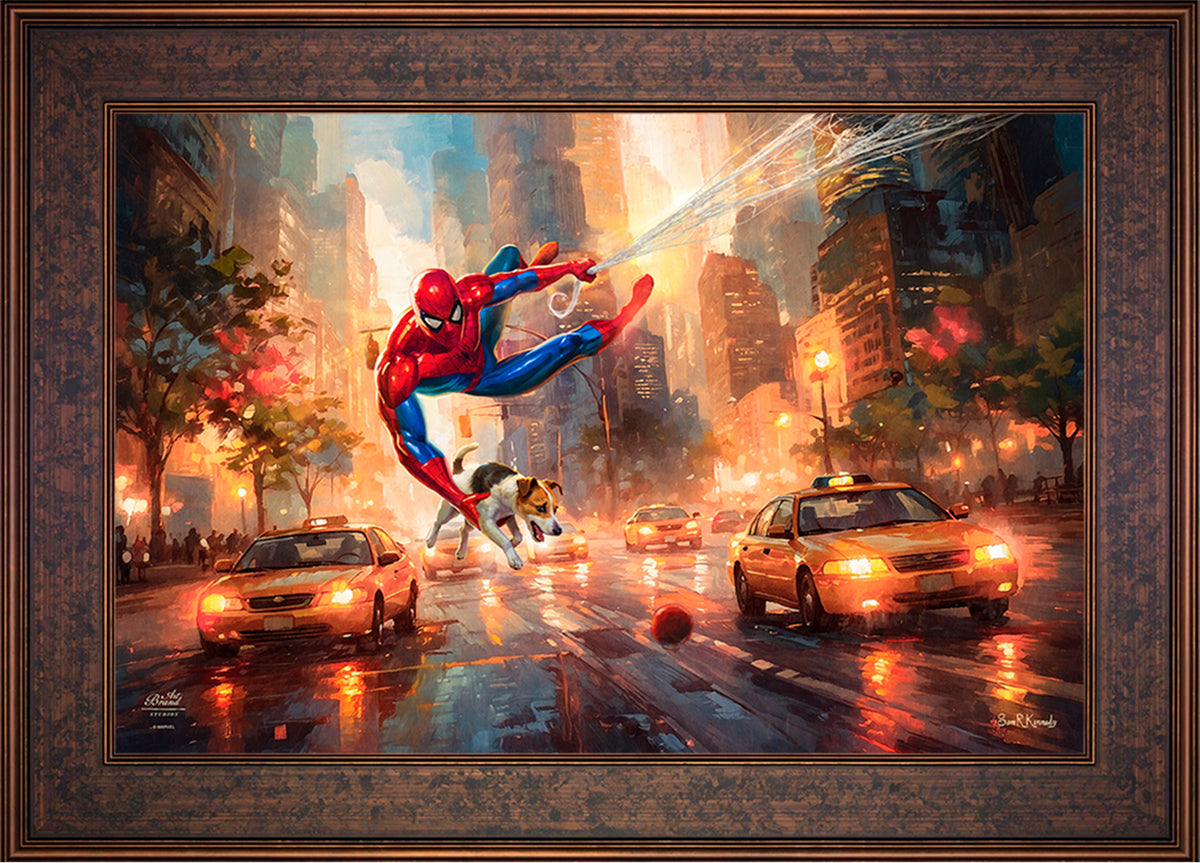 Spider-Man The Rescue - Jewel Edition Canvas