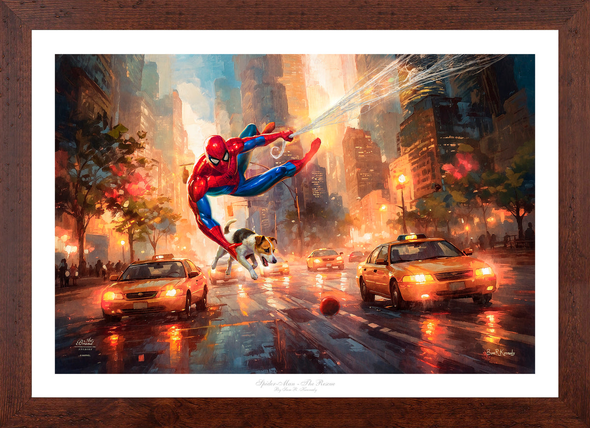 Spider-Man The Rescue - Limited Edition Paper