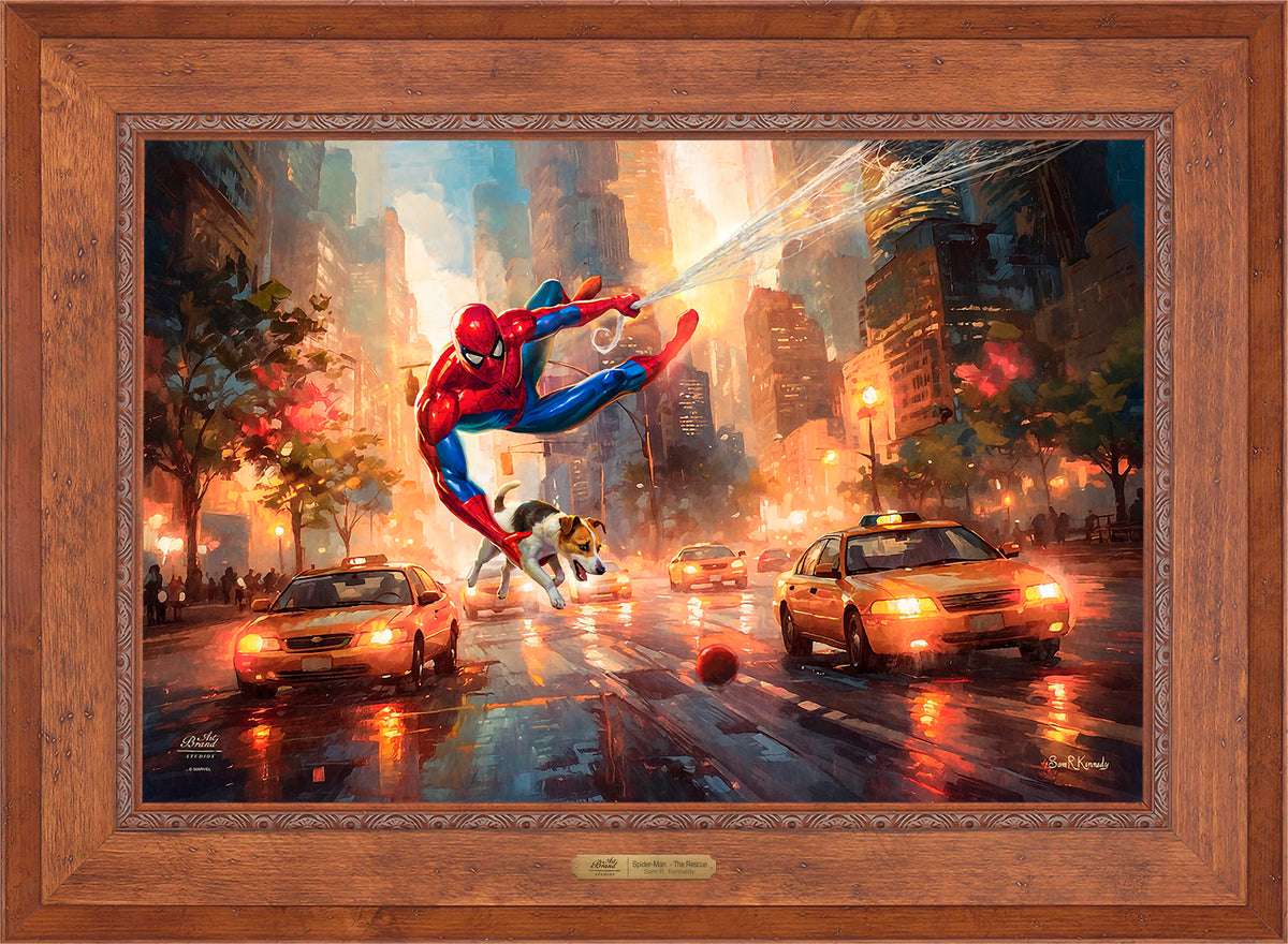 Spider-Man The Rescue - Limited Edition Canvas